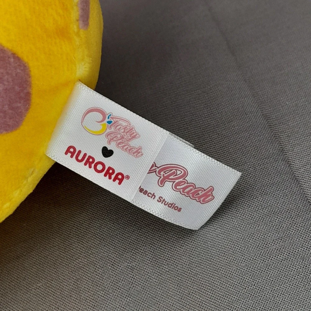 Aurora Tasty Peach Studios Over-Ripe Banana Seal Plush Yellow Spotted 86821 NWT